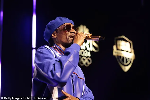 Snoop Dogg, 52, entertained the crowd with a performance at the event