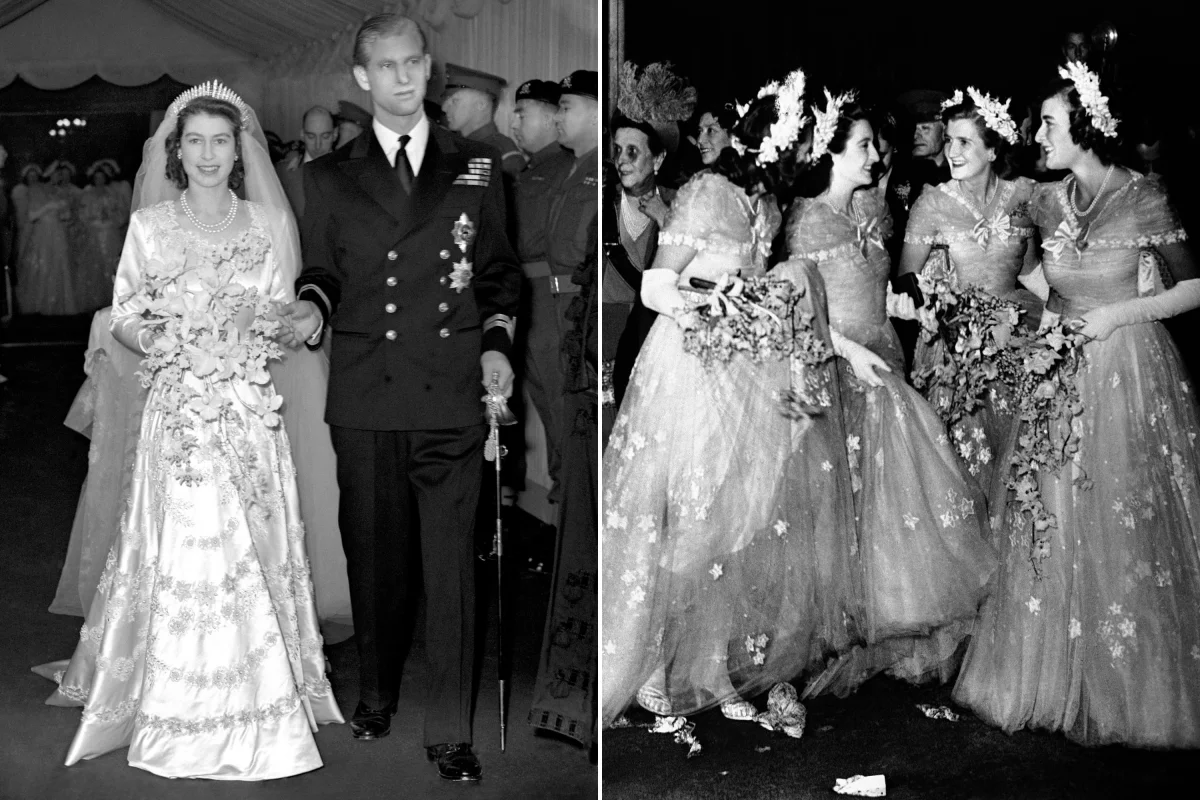 Queen Elizabeth II Wedding 1947