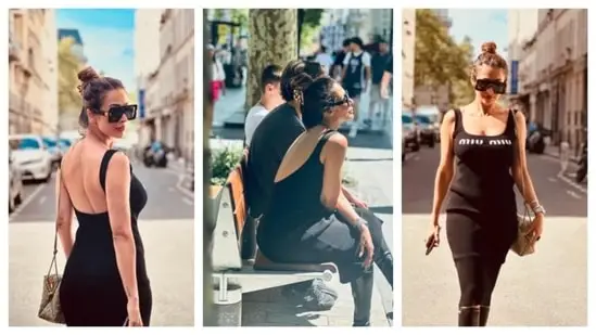 Malaika Arora walked through Paris in a trendy and cool manner. ( Instagram/@malaikaaroraofficial )