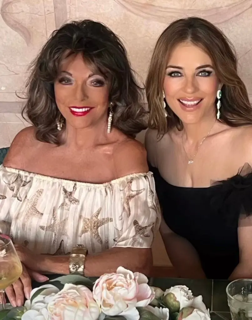 joan collins elizabeth hurley