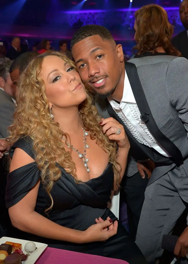 TeenNick Chairman and HALO Awards host Nick Cannon and singer Mariah Carey attend Nickelodeon's 2012 TeenNick HALO Awards at Hollywood Palladium on November 17, 2012 in Hollywood, California. The show premieres on Monday, November 19th, 8:00p.m. (ET) on Nick at Nite. (Photo by Charley Gallay/Getty Images For Nickelodeon)