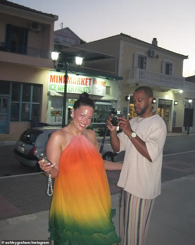 Ashley and her husband Justin Ervin (R, pictured June 28) - who met at church in 2009 - will impressively celebrate their 14th wedding anniversary this Wednesday