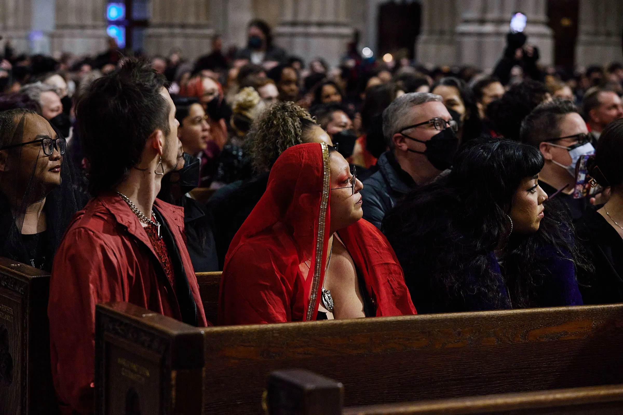 Cecilia Gentili Funeral at St. Patrick's Cathedral