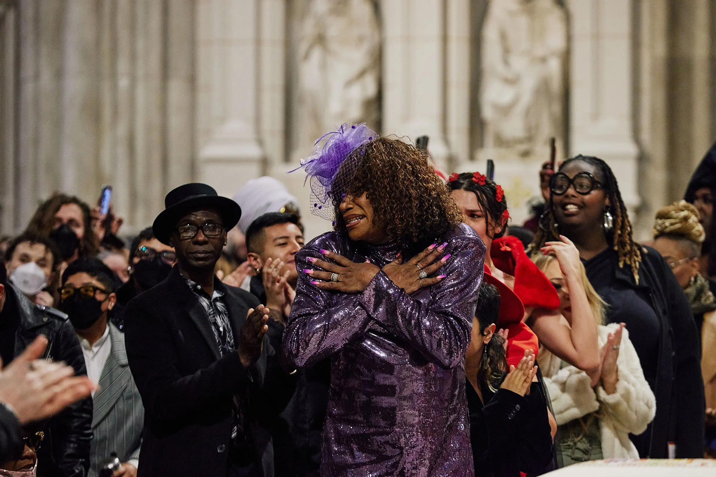 Cecilia Gentili Funeral at St. Patrick's Cathedral