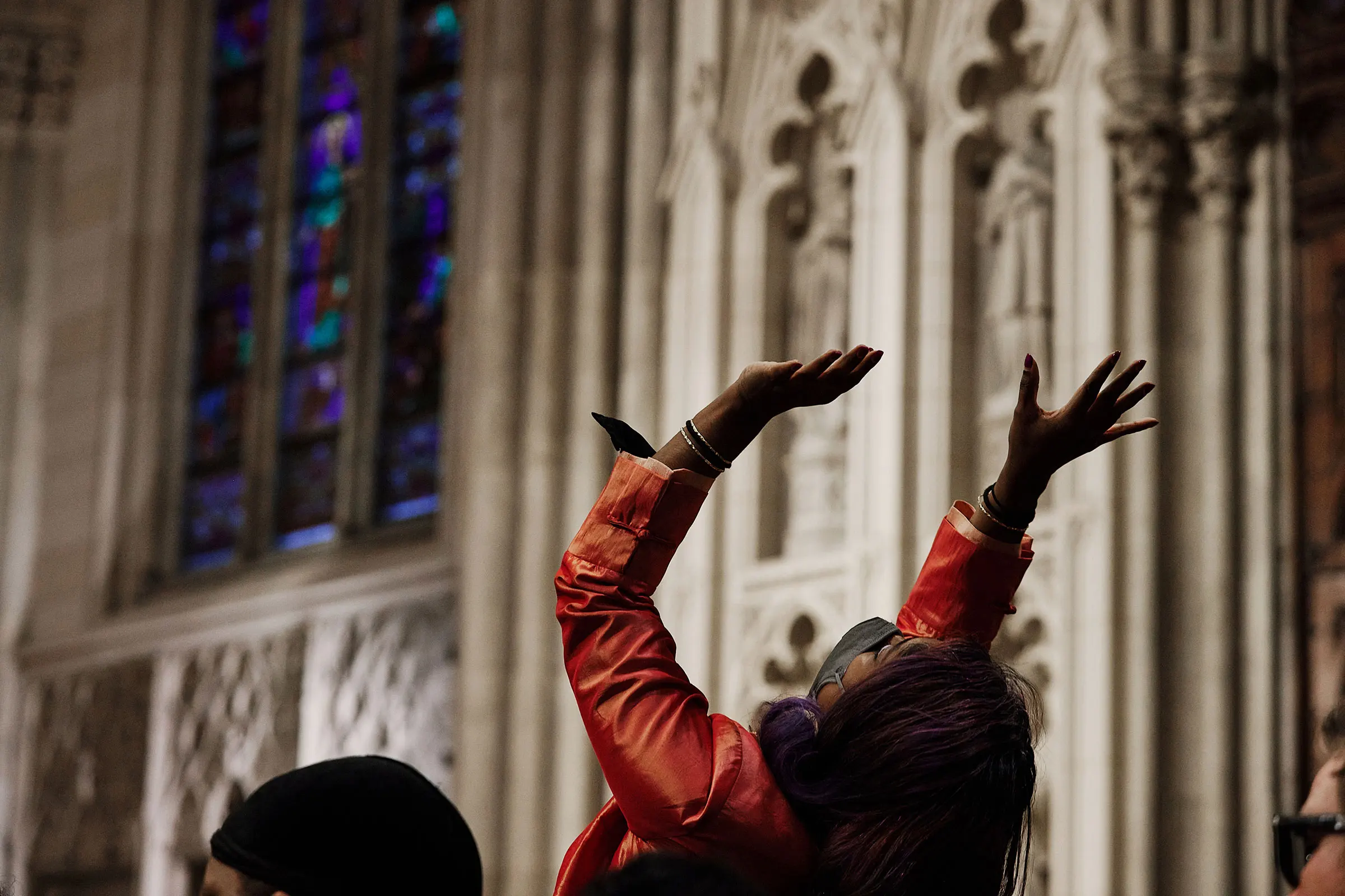 Cecilia Gentili Funeral at St. Patrick's Cathedral