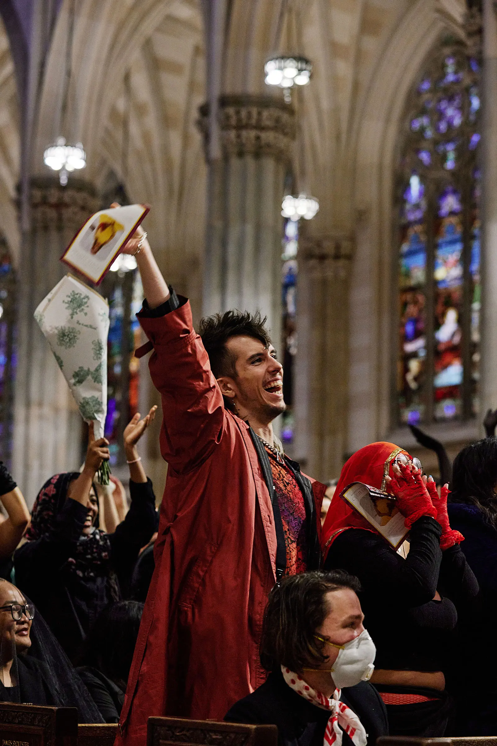 Cecilia Gentili Funeral at St. Patrick's Cathedral