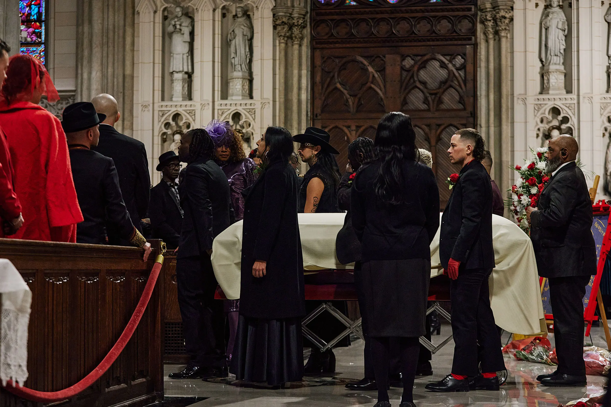 Cecilia Gentili Funeral at St. Patrick's Cathedral