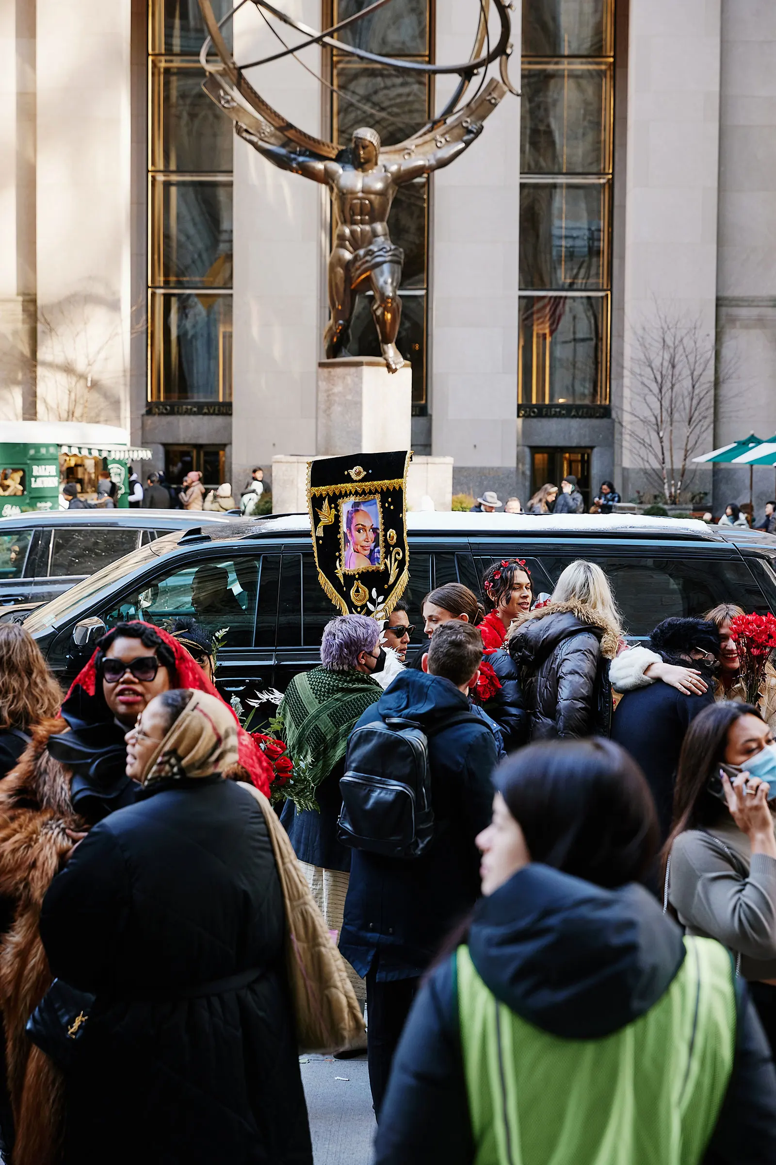 Cecilia Gentili Funeral at St. Patrick's Cathedral