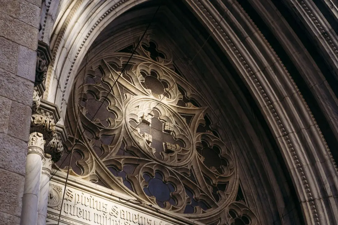 St. Patrick's Cathedral was once the site of a massive AIDS protest. On February 15, New York's trans community filled the pews to honor one of their own.