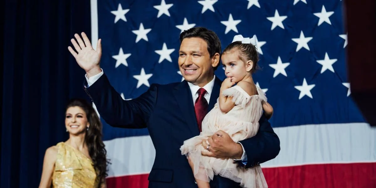 DeSantis at inauguration in Tampa