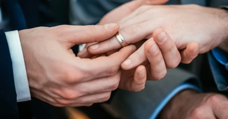 The law allows people leaders to refuse to marry someone at their discretion. ( Stock image/Getty )