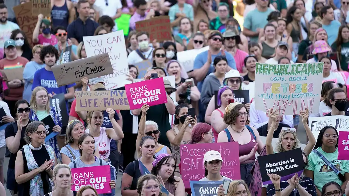 Abortion protest