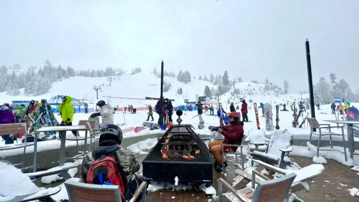 The base at Bogus Basin near Boise, Idaho.