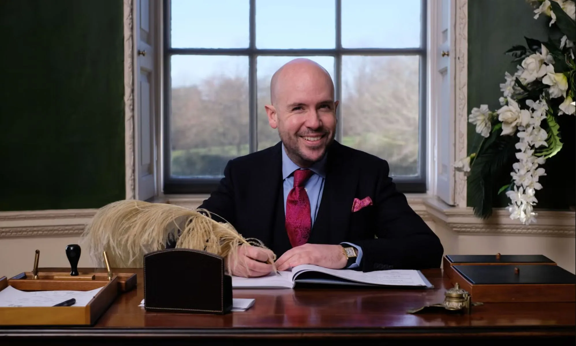 Tom Allen in Big Gay Wedding with Tom Allen. (BBC)