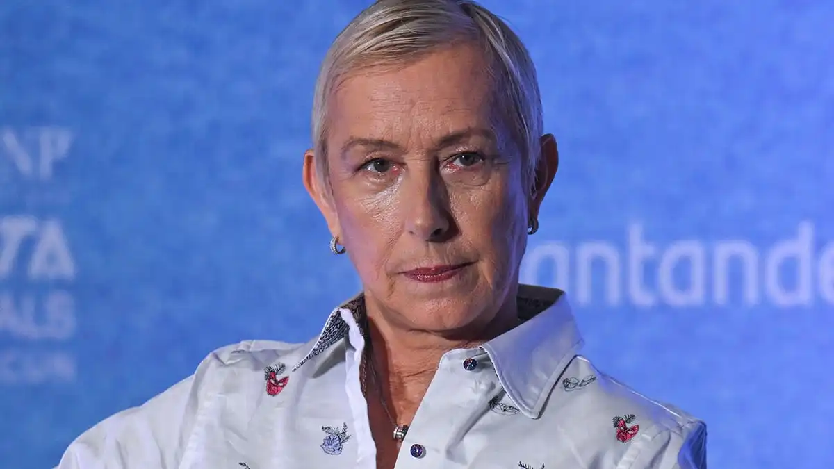 Martina Navratilova in 2023