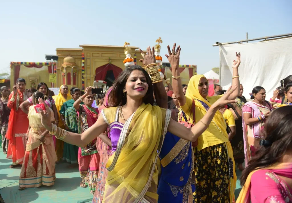 Members of the Hijra community in India