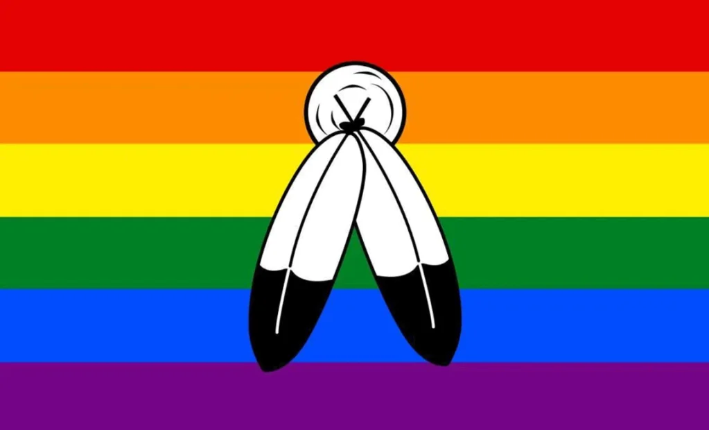 two-spirit pride flag