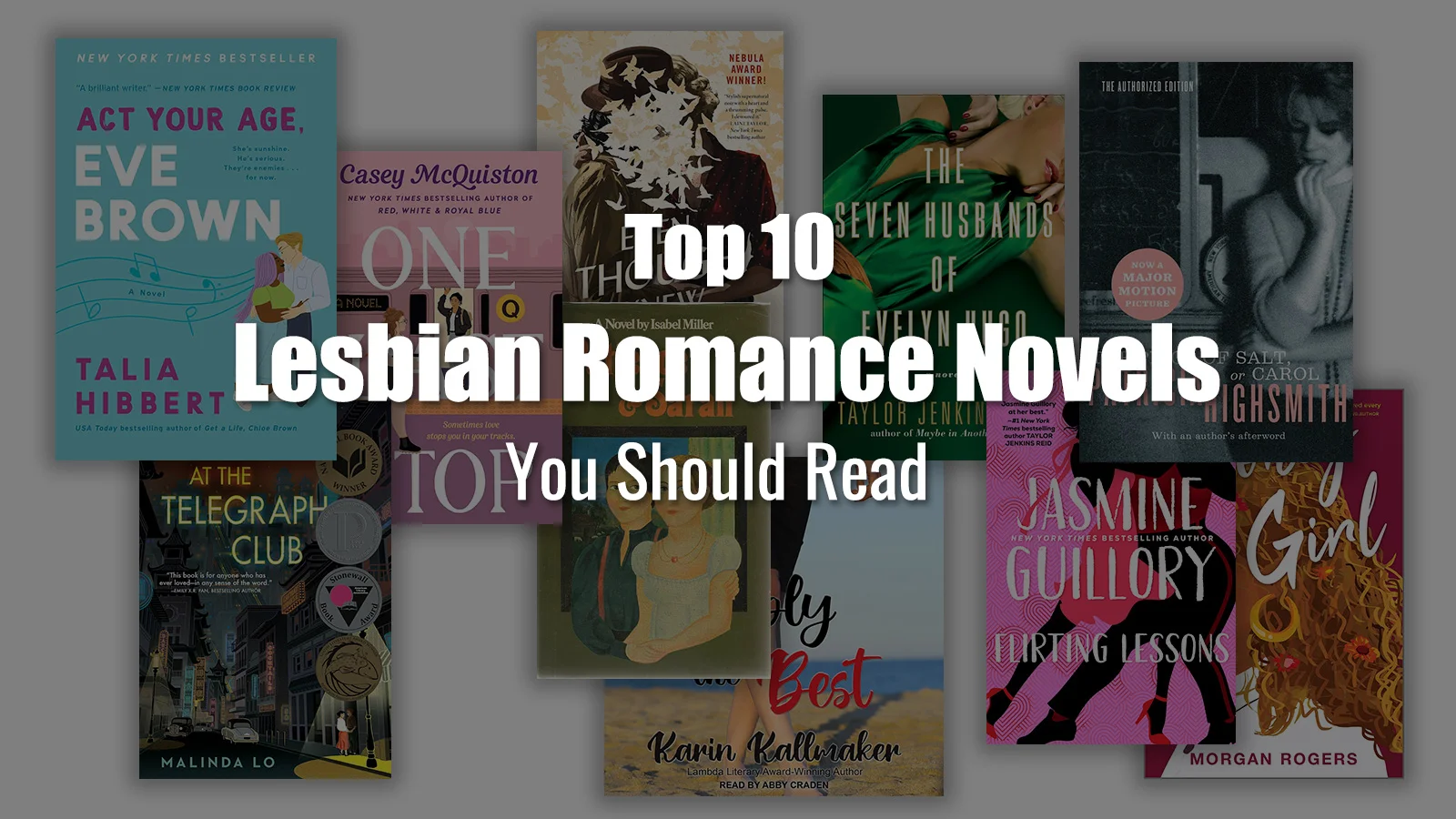 🌈 Top 10 Lesbian Romance Novels You Should Read