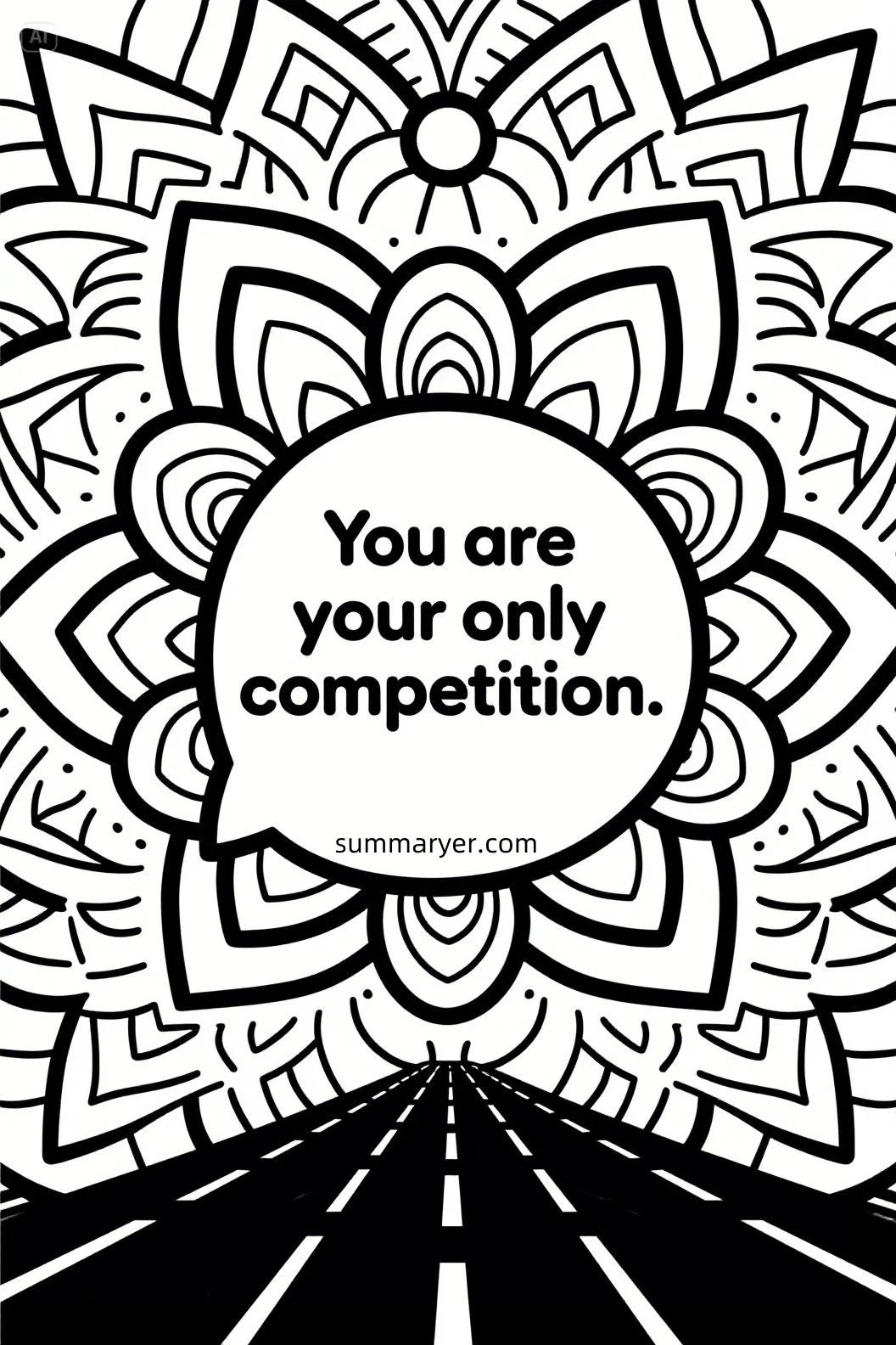 Color Your Way to Positivity: Best Inspirational Quote Coloring Sheets 2