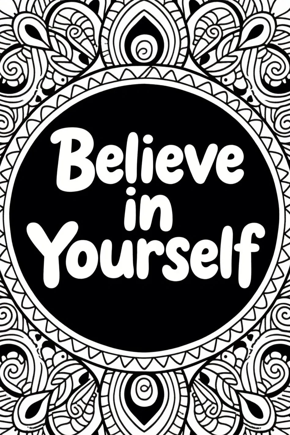 Color Your Calm: 10 Inspirational Coloring Sheets to Uplift Your Mind and Mood
