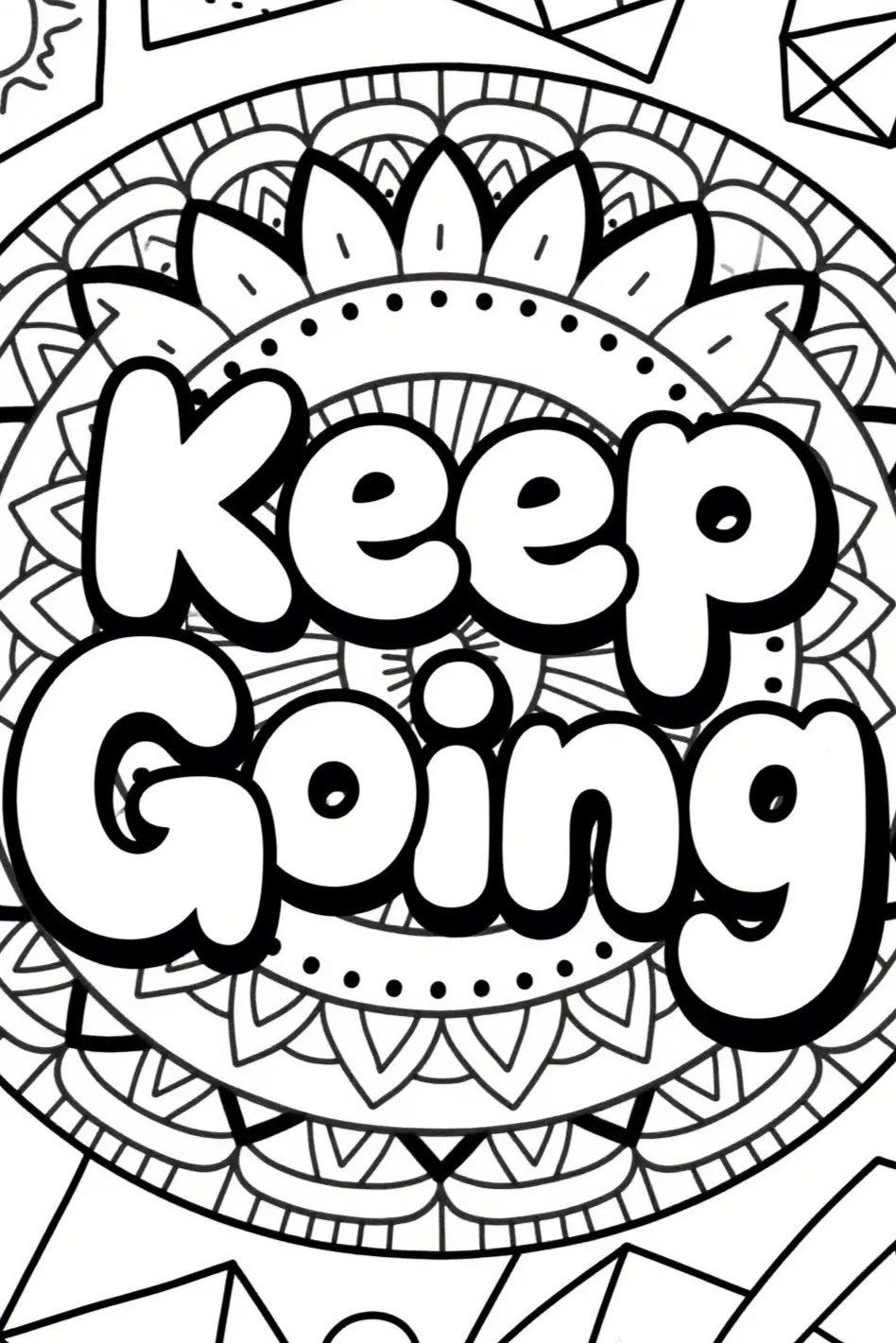 Color Your Calm: 10 Inspirational Coloring Sheets to Uplift Your Mind and Mood
