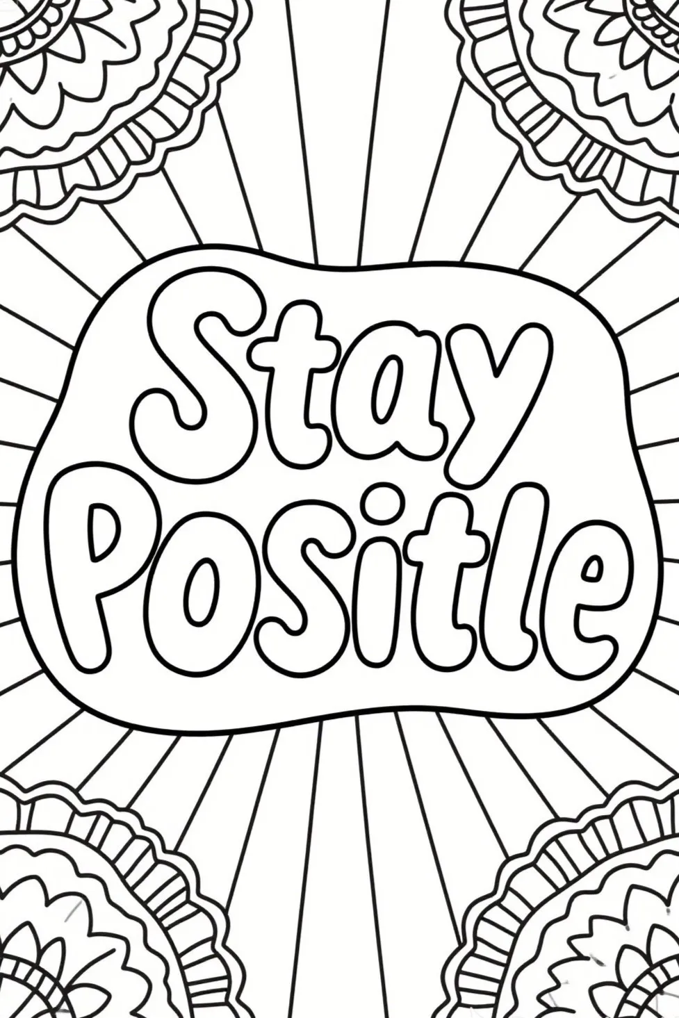 Color Your Calm: 10 Inspirational Coloring Sheets to Uplift Your Mind and Mood