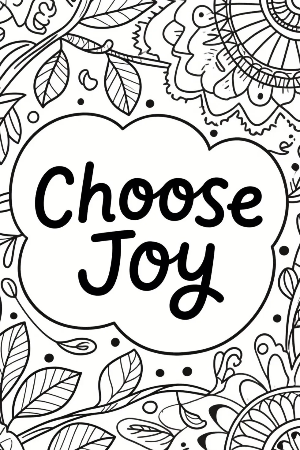 Color Your Calm: 10 Inspirational Coloring Sheets to Uplift Your Mind and Mood