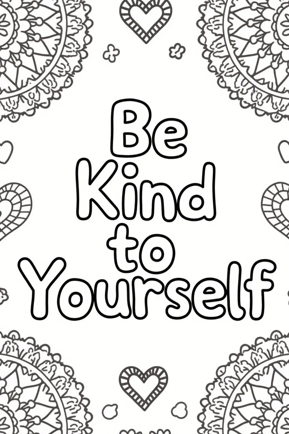 Color Your Calm: 10 Inspirational Coloring Sheets to Uplift Your Mind and Mood