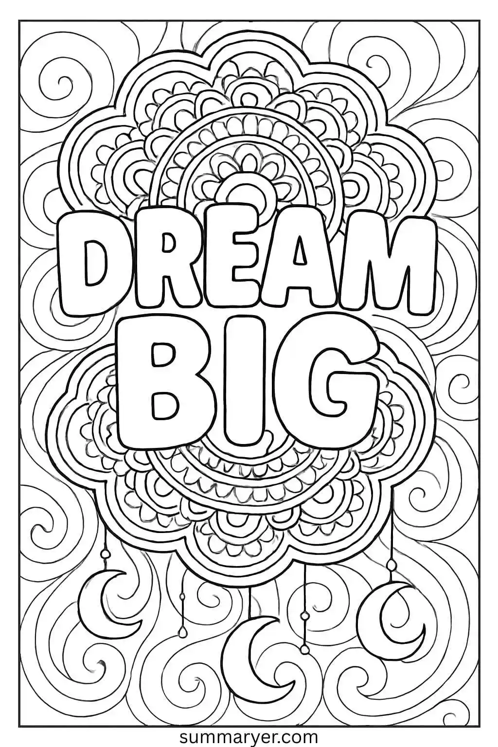 🎨 Grab Your Free Inspirational Quote Coloring Sheets 🖌️