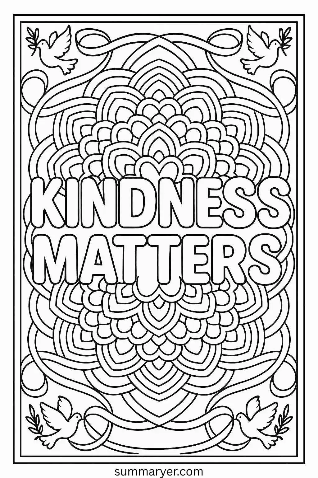 🎨 Grab Your Free Inspirational Quote Coloring Sheets 🖌️