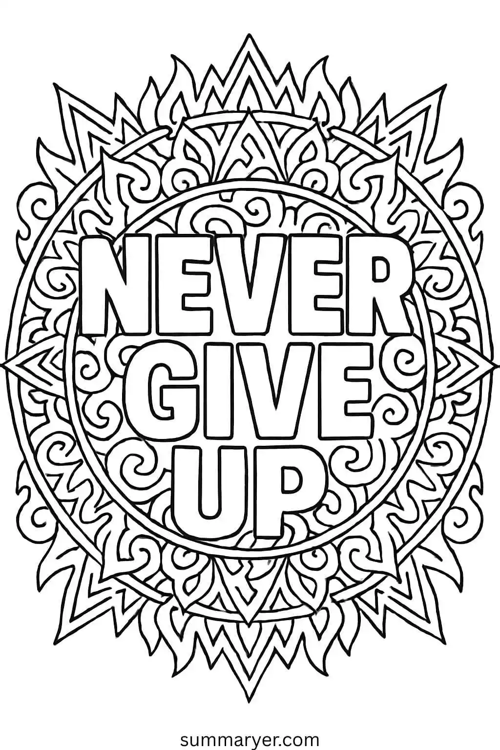 🎨 Grab Your Free Inspirational Quote Coloring Sheets 🖌️