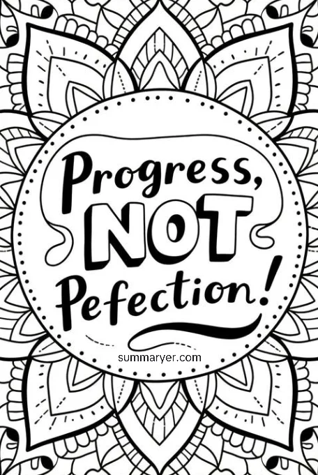 Free Printable Coloring Pages with Feel-Good Quotes #6