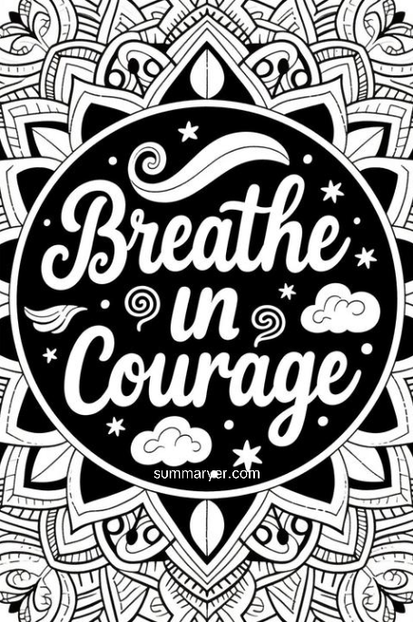 Free Printable Coloring Pages for Positivity & Peace #4