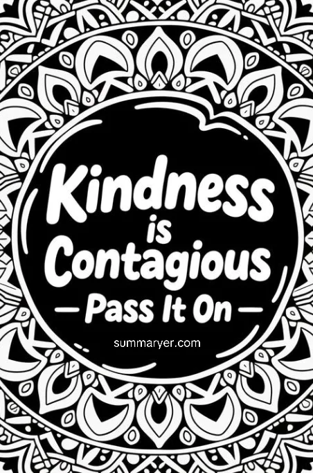 Free Printable Coloring Pages for Positivity & Peace #6