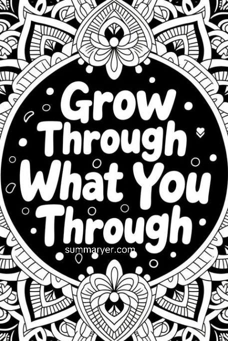 Free Printable Coloring Pages for Positivity & Peace #7