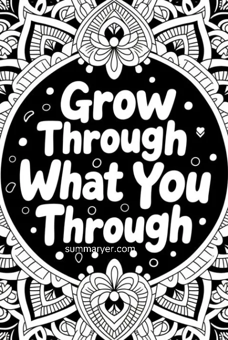 Free Printable Coloring Pages for Positivity & Peace #7