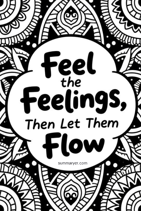 Free Printable Coloring Pages for Positivity & Peace #9