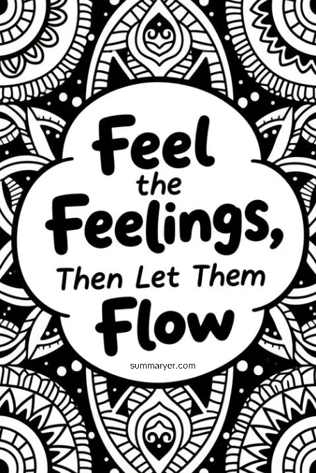 Free Printable Coloring Pages for Positivity & Peace #9