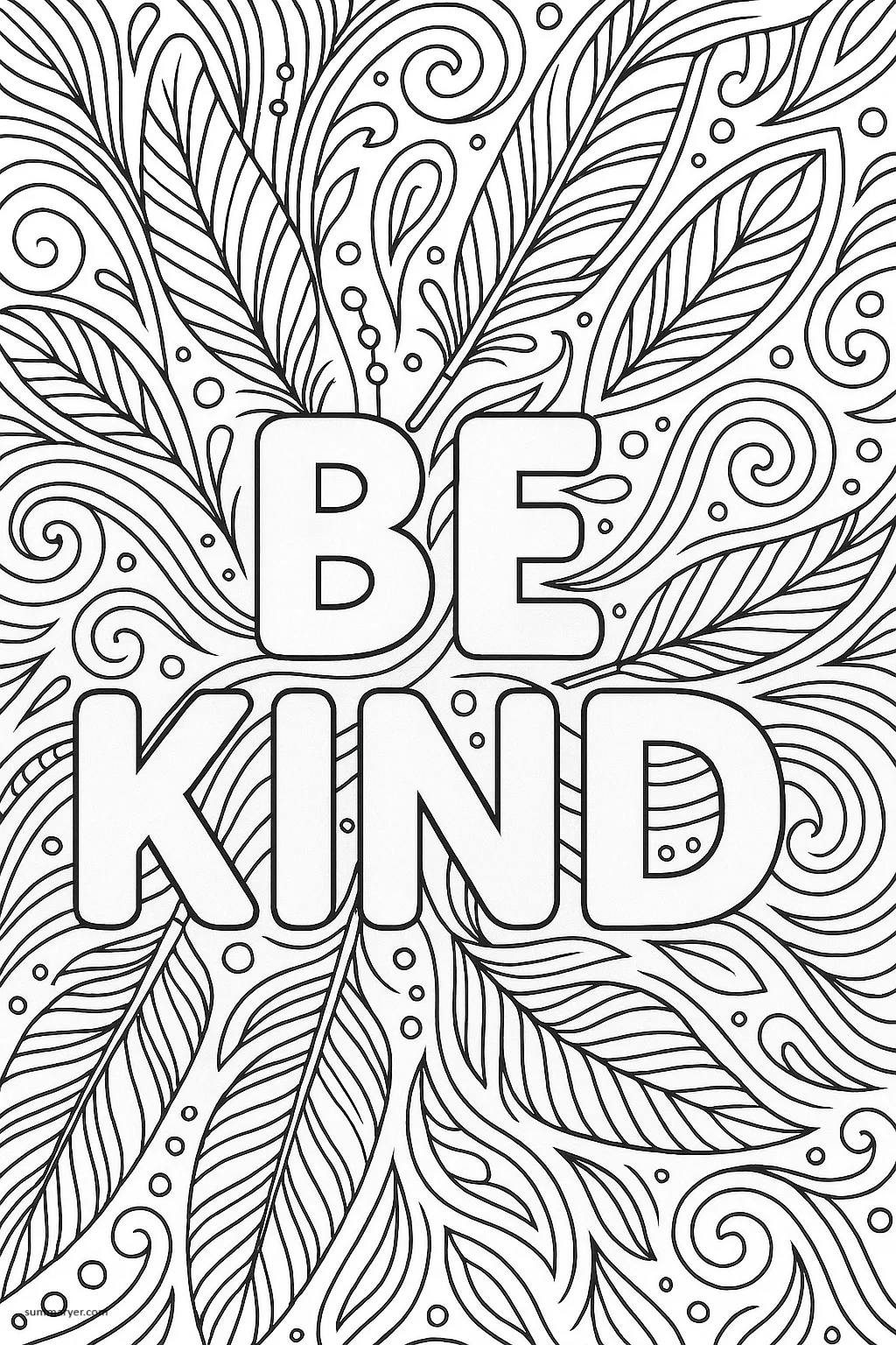 10 Inspirational Coloring Pages to Spark Joy and Mindfulness "Quote 9"