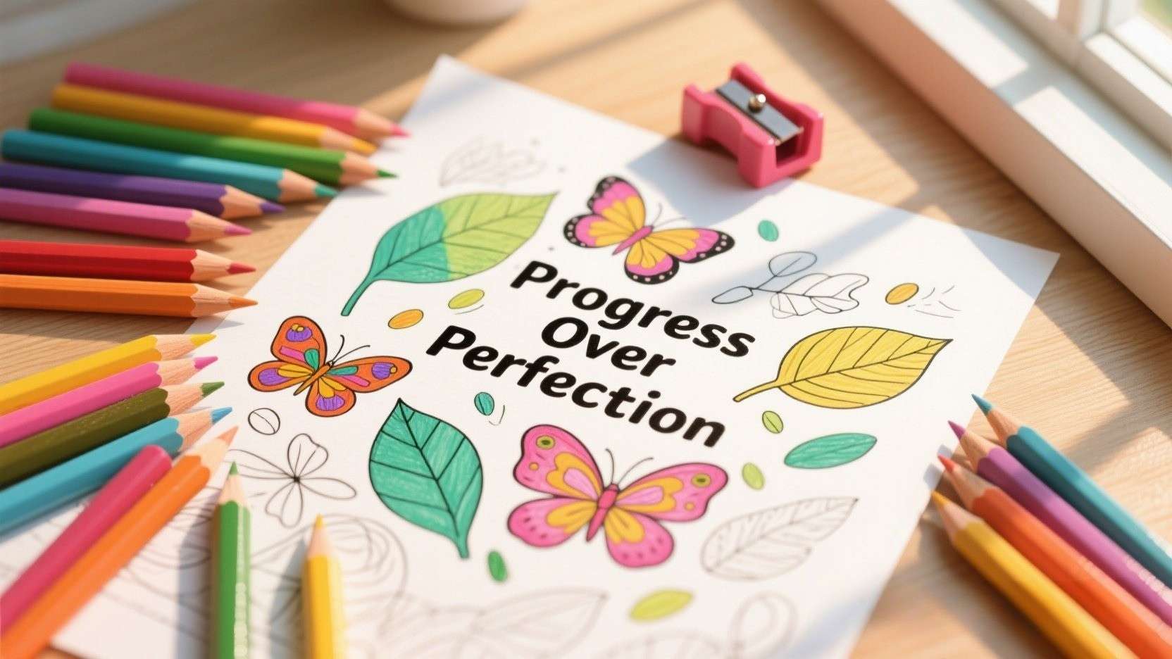 Color Your Mood: 10 Inspirational Coloring Sheets to Lift Your Day