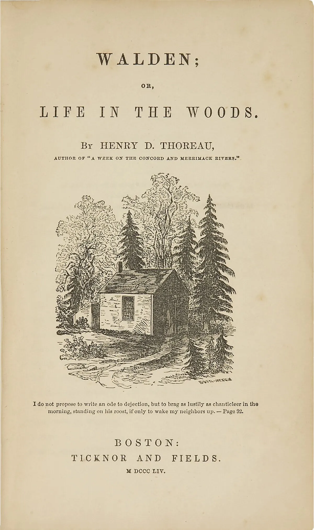 4. Walden by Henry David Thoreau