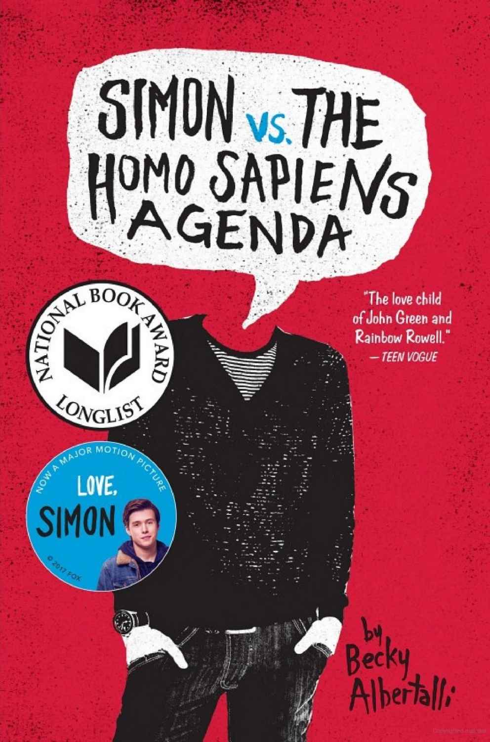 Simon vs. the Homo Sapiens Agenda — Becky Albertalli (2015)