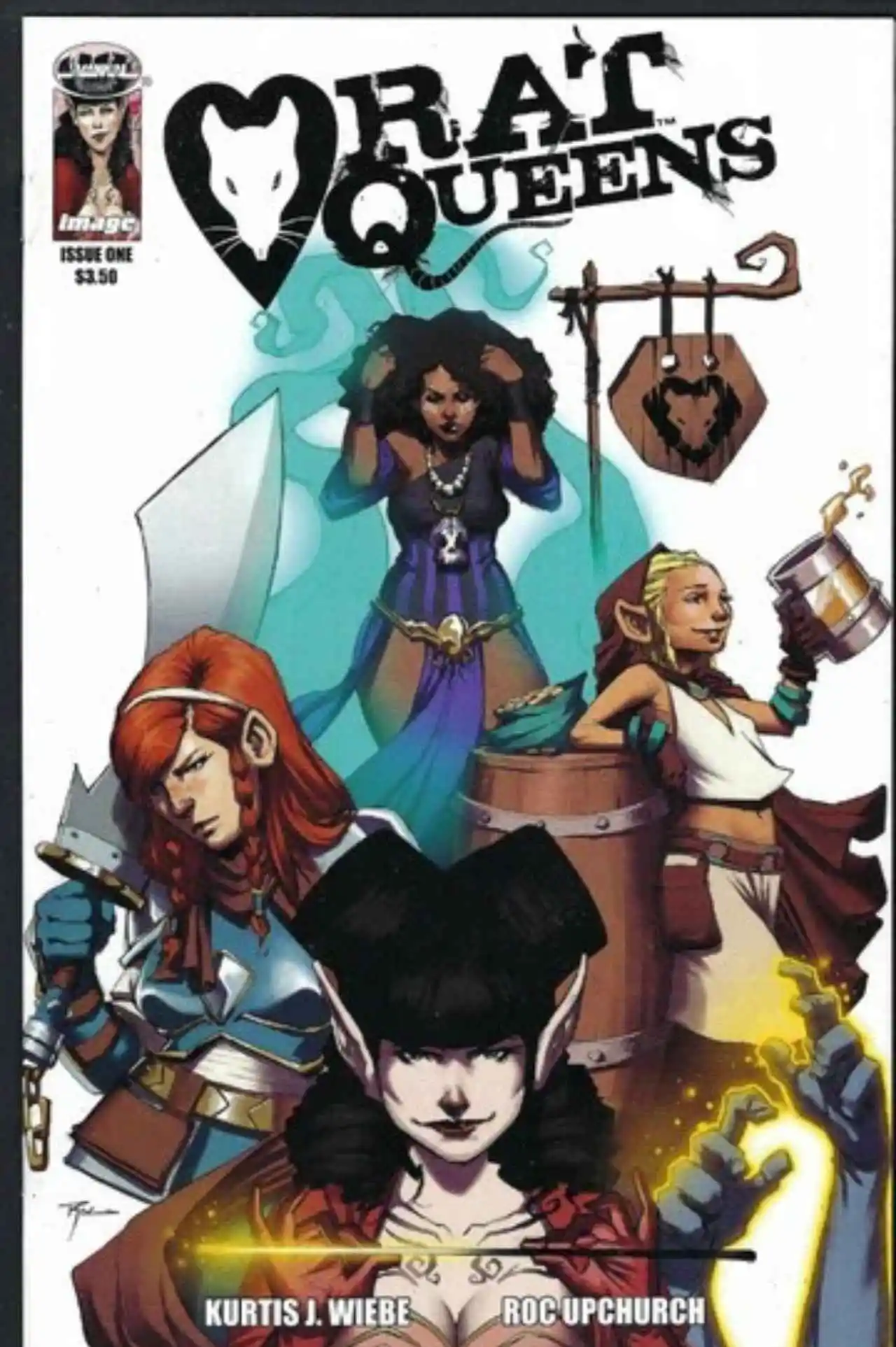 Rat Queens — Kurtis J. Wiebe & Roc Upchurch (later Tess Fowler & Owen Gieni)