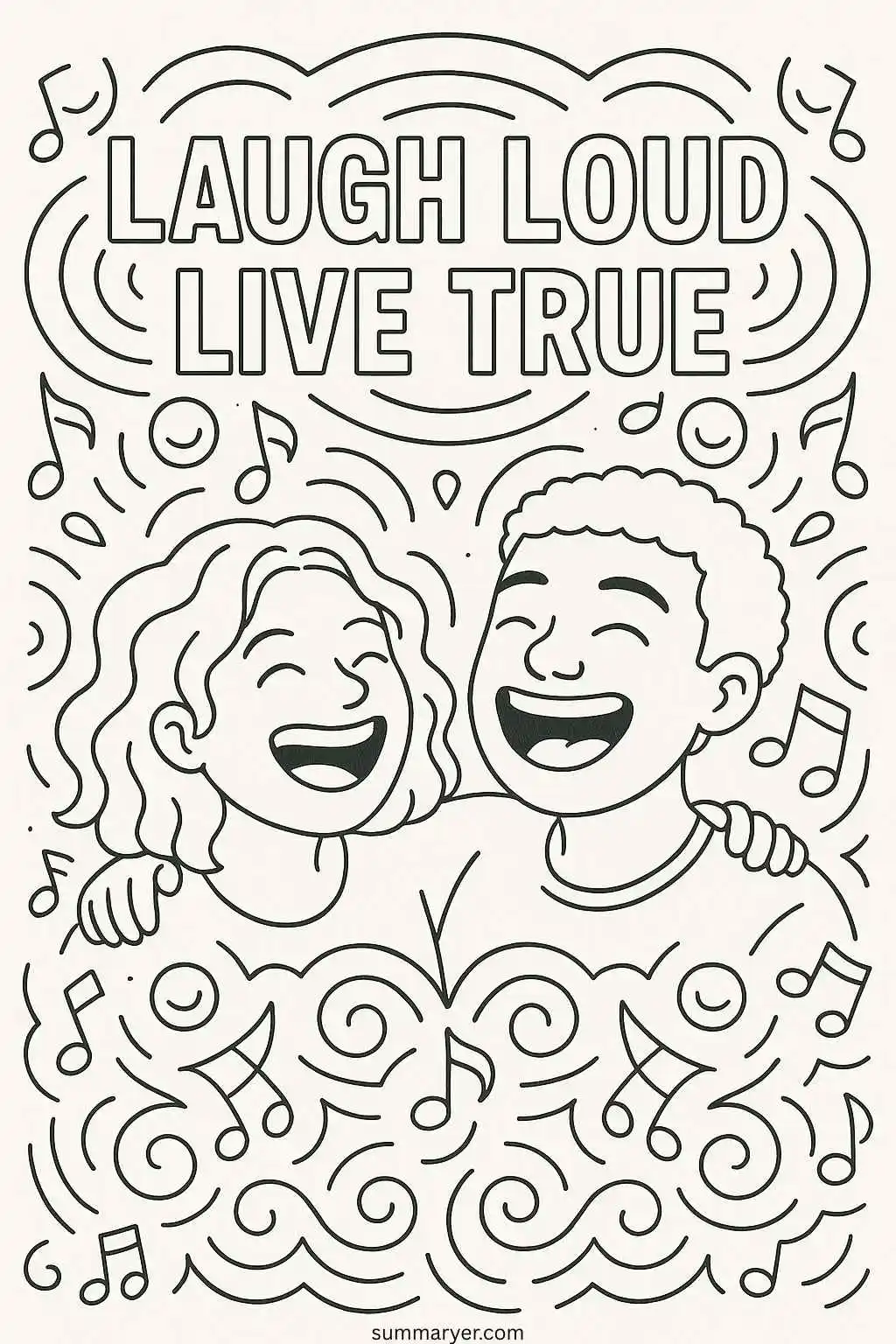 Inspirational Coloring Sheets: 10 Uplifting Pages to Boost Creativity and Calm "Quote 6"