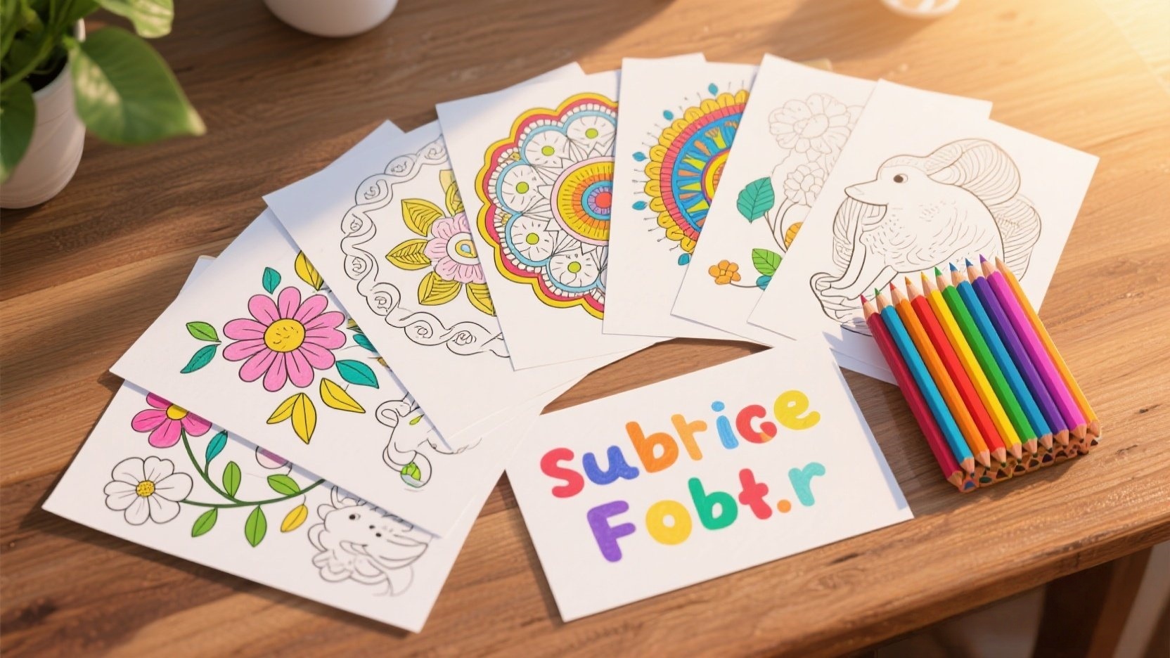 Color Your Soul: 10 Inspirational Coloring Pages to Brighten Your Day