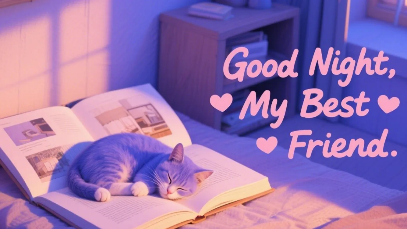20 Sweet "Good Night, My Best Friend" Quotes to End the Day with Heart