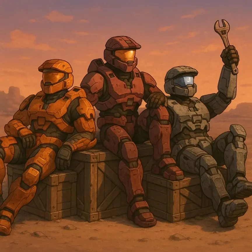 Grif, Simmons & Lopez: The Snark Trio 🤖🍊
