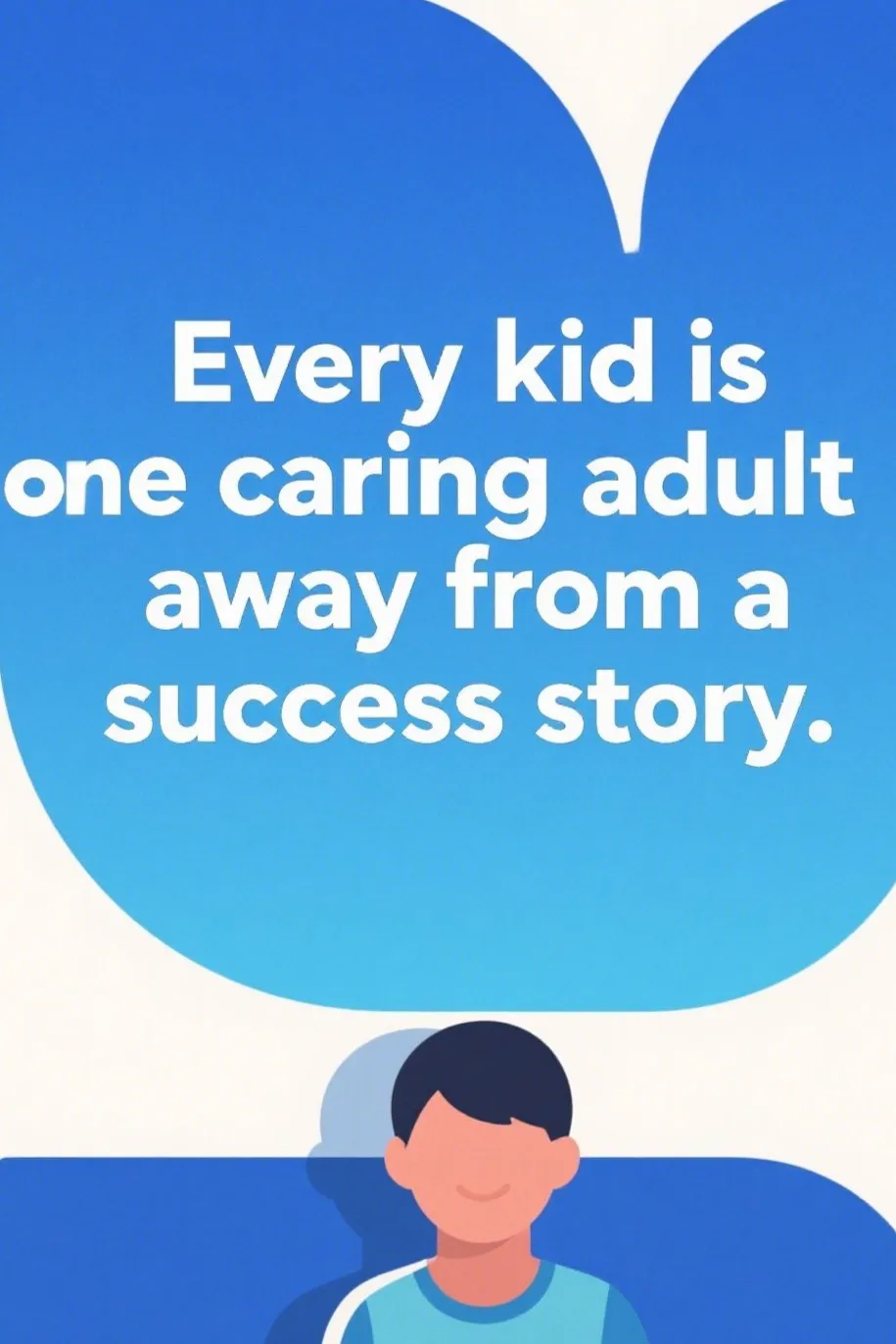 🌱 1. “Every kid is one caring adult away from a success story.” – Josh Shipp