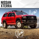 Nissan Xterra rendering by jlord8