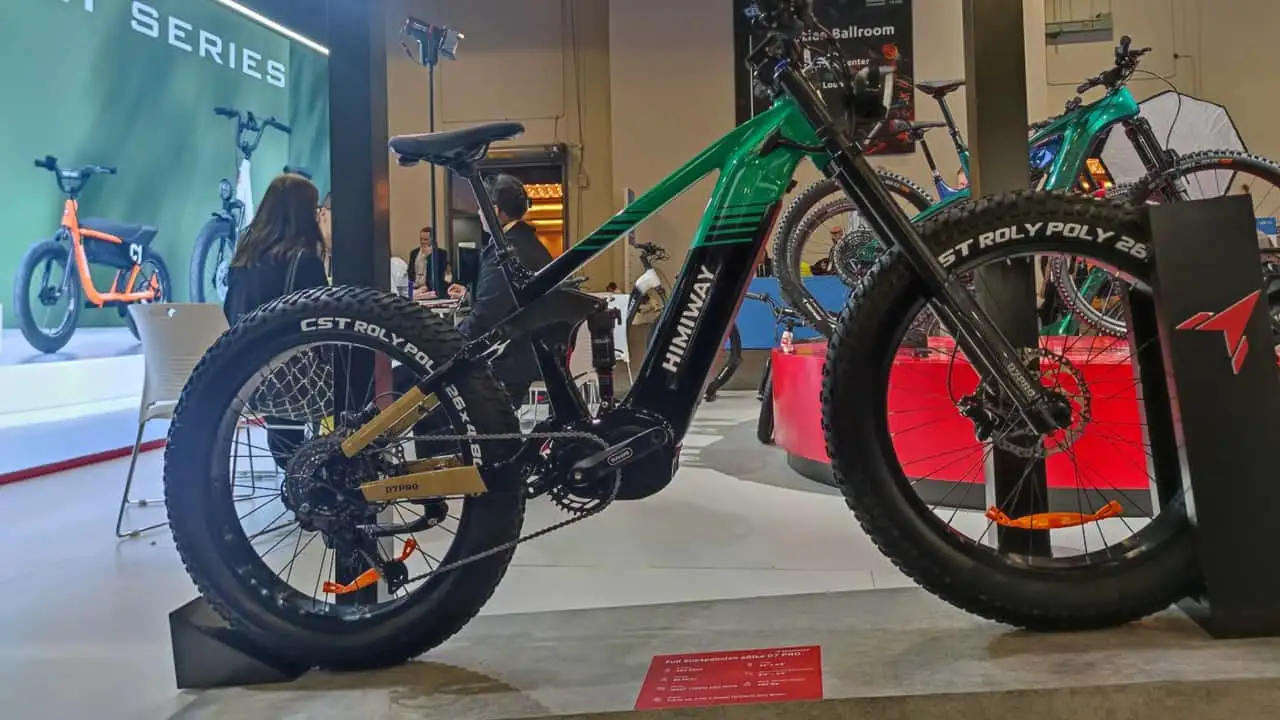 Himiway Showcases Impressive Lineup Of E-Bikes At CES 2024